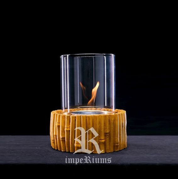 Bamboo Bioethanol Şömine