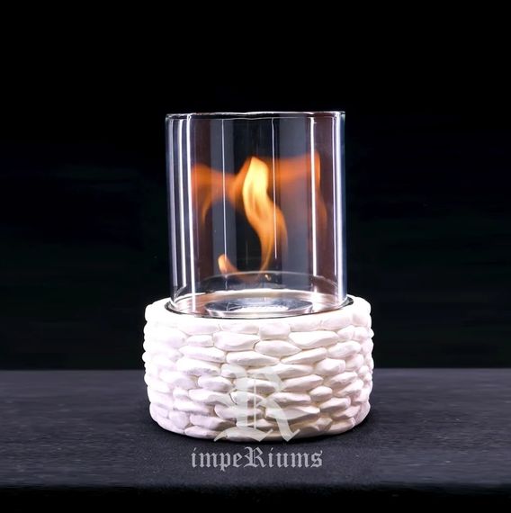 White Stone Bioethanol Şömine