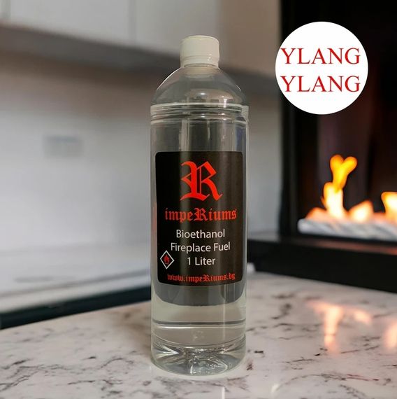 Ylang Ylang Kokulu Bioethanol Şömine Yakıtı 1 Litre