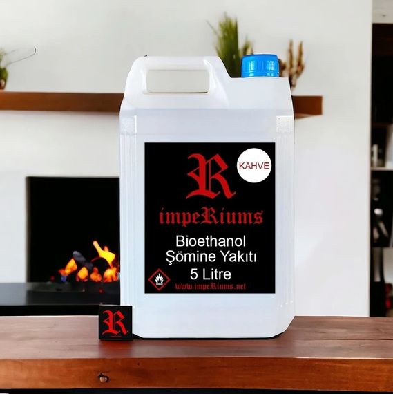 Kahve Kokulu Bioethanol Şömine Yakıtı 5 Litre