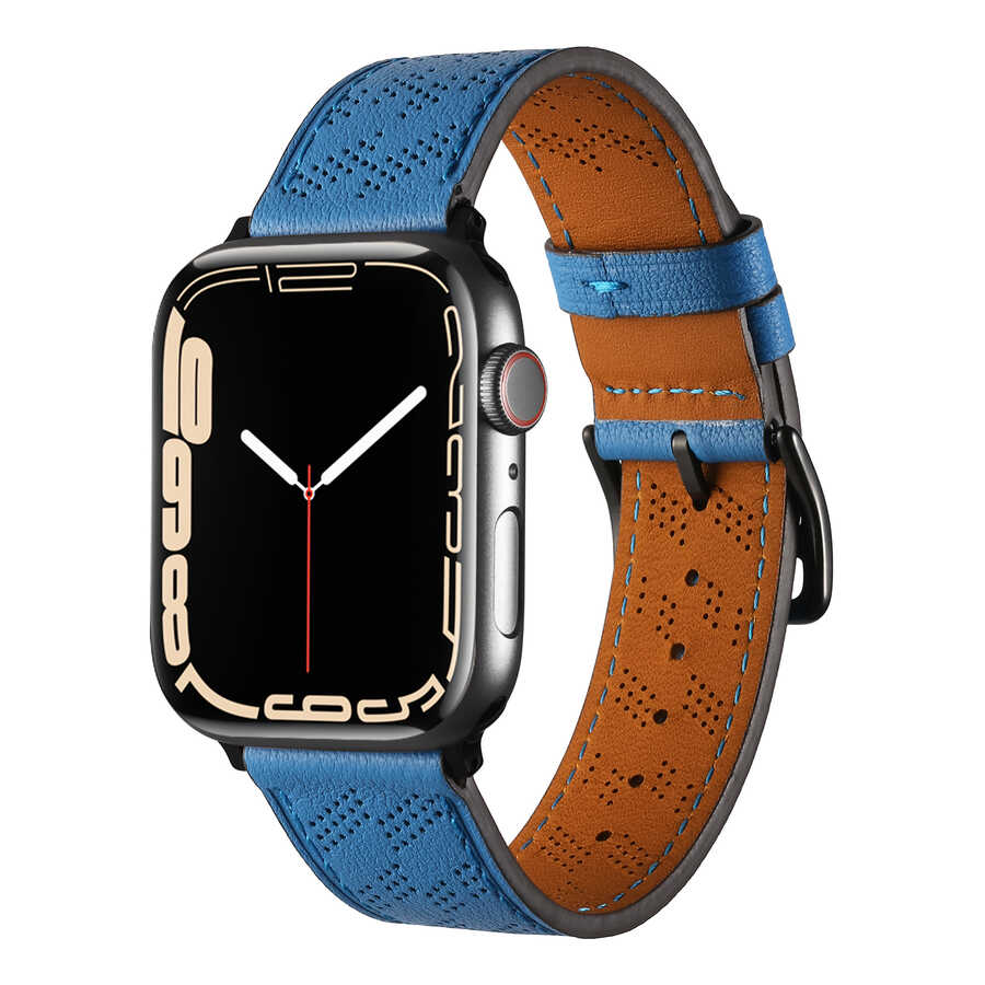 Buy Apple Watch 2/3/4/5/6/7/8/se 38mm 40mm 41mm Hermes Leather 